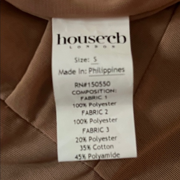 House of CB London Joelle Forest Lace Midi Dress Small Lined - Picture 9 of 11